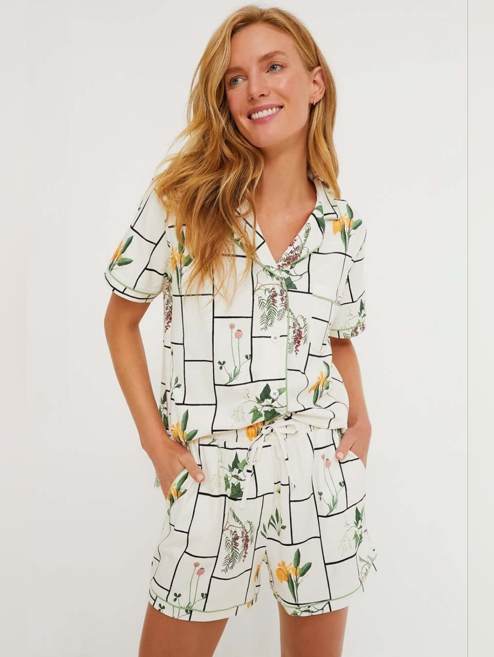 Tuckernuck Fresher Buds Pajama Short Set